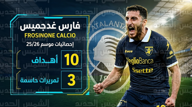 أتالانتا الإيطالي يراقب الموهبة الجزائرية فارس غدجميس للتعاقد معه في صيف 2026