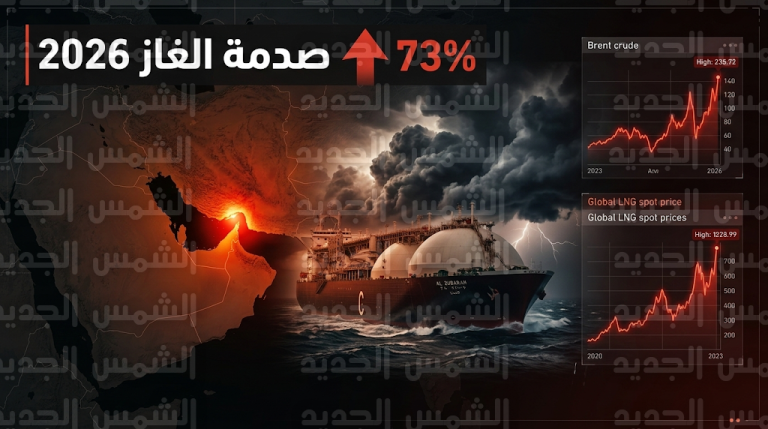 أزمة الطاقة 2026.. تهديدات بإغلاق مضيق هرمز ترفع أسعار الغاز في أوروبا بنسبة 73%