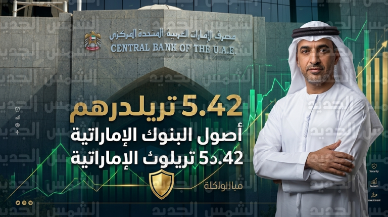 أصول القطاع المصرفي الإماراتي تقفز إلى 5.42 تريليون درهم في مارس 2026 بمعدلات أمان تاريخية