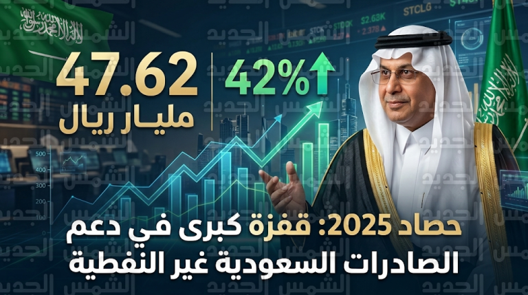 بنك التصدير والاستيراد السعودي يضخ 47.62 مليار ريال لدعم الصادرات غير النفطية بنمو 42% خلال عام 2025
