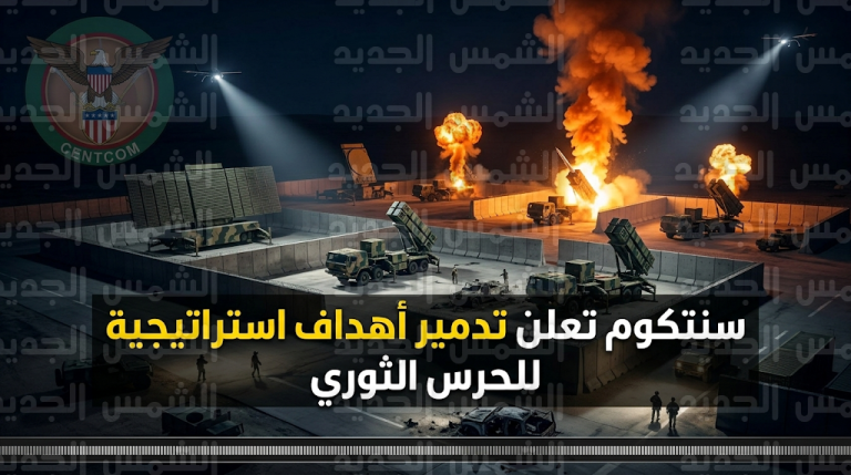 بيان عاجل من سنتكوم يؤكد تحييد مراكز قيادة ومنظومات دفاع جوي للحرس الثوري في ضربات دقيقة