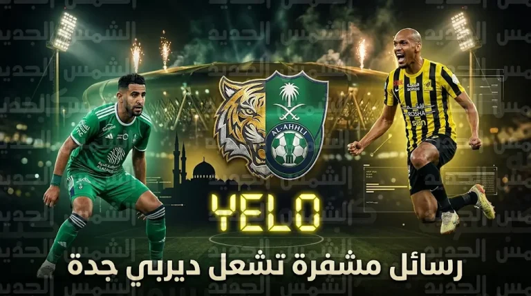رسائل مشفرة وتلميح “يلو”.. كيف استفز نادي الاتحاد غريمه الأهلي قبل ديربي جدة في دوري روشن؟