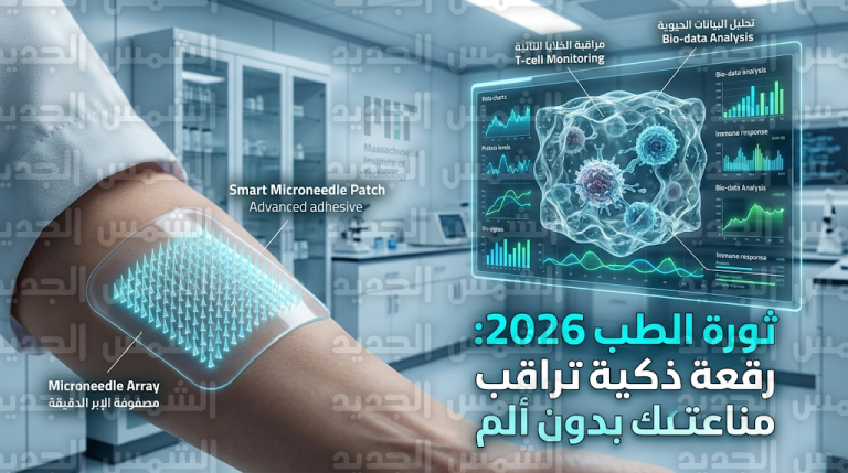 علماء يطورون لاصقة مجهرية ذكية لمراقبة استجابة الجهاز المناعي لحظياً دون تدخل جراحي