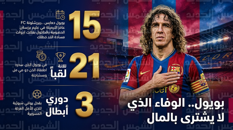 كارليس بويول قلب الأسد الذي ضحى بضعف الراتب ورفض عروض ريال مدريد حباً في برشلونة