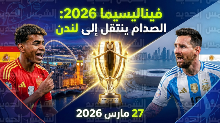 نقل مباراة فيناليسيما 2026 بين إسبانيا والأرجنتين من الدوحة إلى لندن وتحديد موعد اللقاء